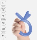 Bitering i silikon for baby (1 stk) thumbnail